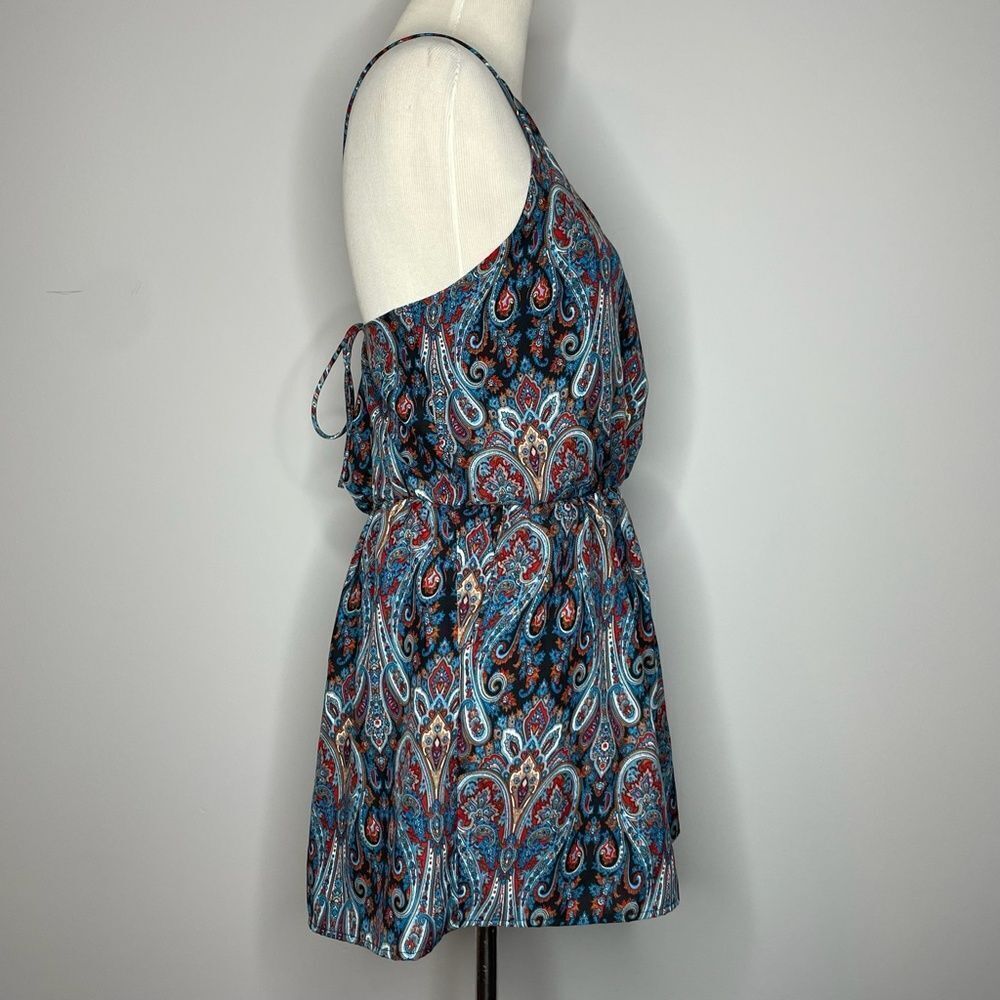 Earthbound- Multicolor Patterned Romper - Picture 4 of 4